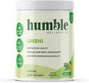 Greens Powder: Antioxidant Boost, Herz-Kreislauf-Gesundheit, Gut-Gesundheit, 24 Bio-Fruchten & Veggies, Glutenfrei, Vegan, kein Zucker hinzugefügt, Non GMO, Made in the USA, 25 Servierungen