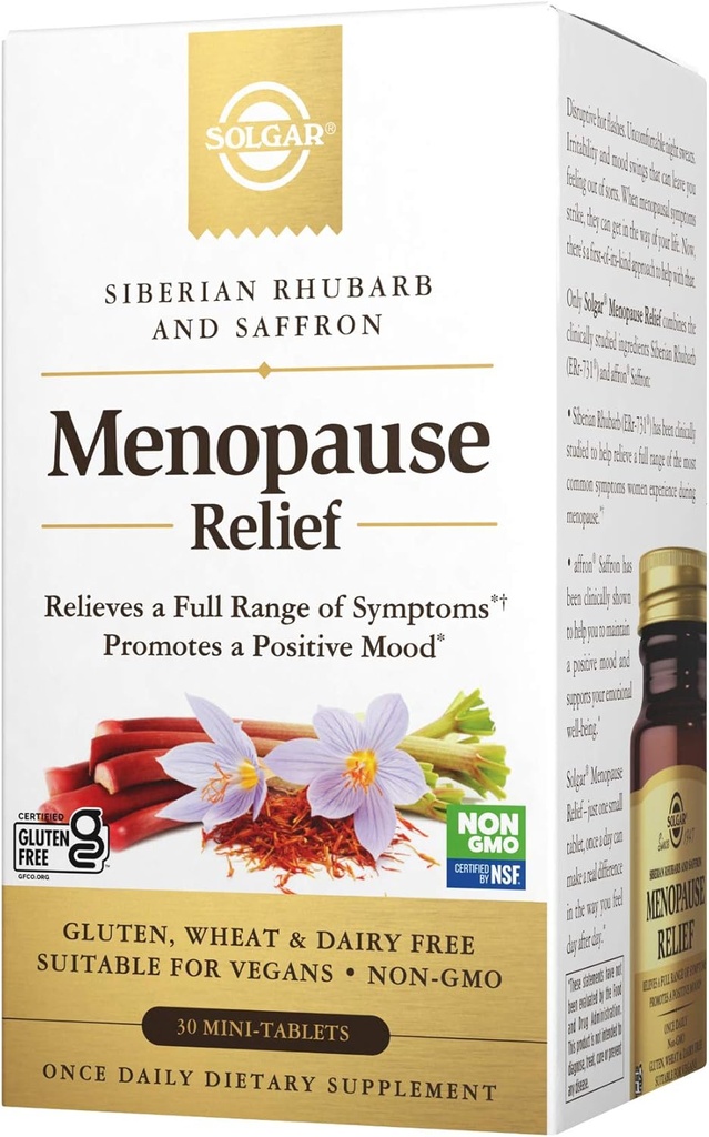 Solgar Menopause Relief - 30 tabletta