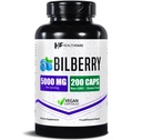 Healthfare Bilberry Supplement for Eyed 124; 5000mg Extract 124; Vision & Eye Health Supporting