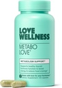 Liebe Wellness Metabolove | Metabolismus Booster für Frauen Ergänzung | Kampf Cravings & Boost Energie Ergänzung | Cortisol & Schilddrüse Unterstützung für Frauen | Stimulant kostenlos, Vegan & Gluten-Free | 60 Count