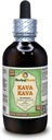 Kava Kava (Piper Methysticum) Glicerit, szárított gyökérmentes alkoholmentes folyadékkivonat (márkanév: HerbalTerra, Proudly Made in USA) 4 fl.oz (120 ml)