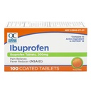 Qualität Wahl Ibuprofen Tabletten, 200 mg, Schmerz-Reliever und Fever Reducer für Arthritis, Toothache, Rückenschmerzen, Kopfschmerzen, Body Aches, und mehr 100 Graf von beschichteten Tabletten