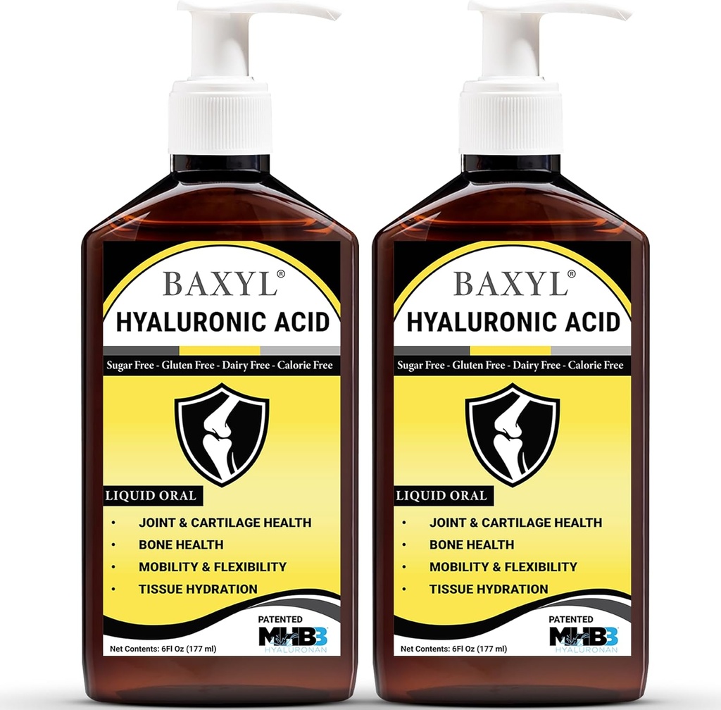 BAXYL Liquid Hyaluronan Acid Supplement for Joint Relief - 6 oz.