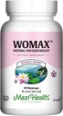 Menopause Ergänzungen für Frauen Hot Flashes & Nacht Sweats - Hormon Balance, Menopause Relief für Frauen & Perimenopause Unterstützung - mit Black Cohosh, DIM & Red Clover - Womax - 60 Ct