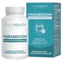 PUREHEALTH FORSEARCH Parabroom - Gut Cleanse & Health Supplement - mit Black Walnut, Sweet Wormwood Powder, Turmeric Extract, Olive Leaf, Knoblauch & Zwiebel - Verdauungsunterstützung für Frauen & Men 60 Kapseln