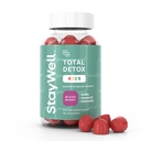 Natürliche Zeolite Heavy Metal Detox Kids, Kaugummi, Micronized Zeolite, Total Body Metal Cleanse, Toxin Cleanse, Non-GMO, 60 Mischbeergummis