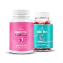 BeLive Womens Favorite Inositol+Biotin für gesündere Haare Haut und Nägel und Hormonelle Gesundheit