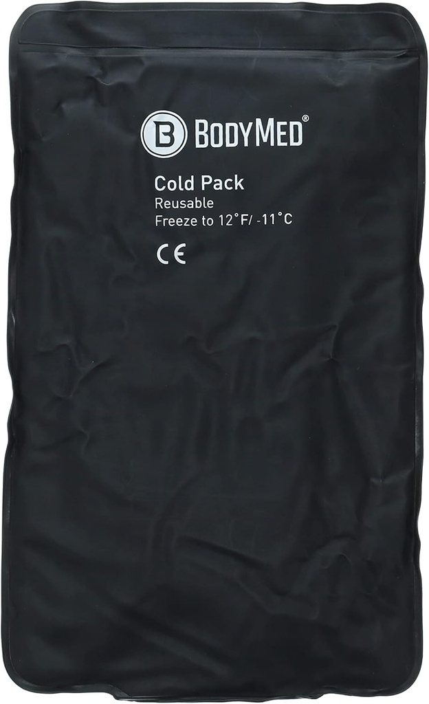 BodyMed Heavy Duty Reusable Urethan Ice Pack für Knie, Arm, Elbow, Schulter, Rücken - Professional Grade Cold Therapy für Verletzungen, Erfolge, Schwellung, Brügge, Sprains - 12 in. x 7 in. (Hallo)