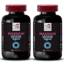 Vision Balance - EYE VISION SUPPLEMENT - Klarere Szenen, Augenstärke, Besseres Bild, Crystal Vision, Sharp Linien, Augenklarheit, Fokusvorteil, Reine Sichtlinien, Vivid Vision 2 Flaschen 120 Kapseln