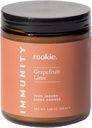 Immunität Krankheit Vorbeugende Boost-Pulver von Rookie Wellness, beinhaltet Vitamin D, Elderberry, Ginger, Natural Wellness Remedy Vitamins Supplement, Grapefruit und Lime Flavor (30 Servieren Jar)