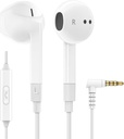 LUDOS FEROX Wired Earbuds in-Ear Kopfhörer, 5 Jahre Garantie, Kopfhörer mit Mikrofon, Geräuschisolierung für 3,5mm Jack Ear Buds für iPhone, Samsung, Computer, Laptop, Kinder, Schüler