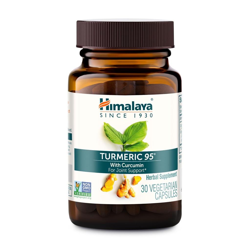 Himalaya Organic Turmeric Curcumin, 60 Capsules