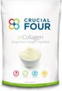 Crucial FOUR - mCollagen (Gras Fed Collagen Peptide Powder) – Aminosäuren – Perfekt für Sport-Recovery-Protein – Unterstützt Haar, Haut, Nägel und gemeinsame Gesundheit - Organische und Non-GMO (16oz)