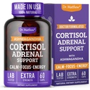 Dr. Matthew Cortisol Reducer for Weight Loss. Cortisol Cleanse & Blocker for Belly Fat. A Detox Cocktail to Lower Cortisol with Ashwagandha, Rhodiola & Ginseng for Adrenal Support & Stress Relief.