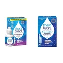 TeraTears Száraz Szemkezelés Kenőszer Szemcseppek Száraz Szemek, 1 fl Oz Üveg Ikrek Pack, (2 x 30 ml palackok) & Liquid Gel Night Kenőszer Szemcseppek Száraz Szemek, Egy- Használt injekciós üvegek, 30