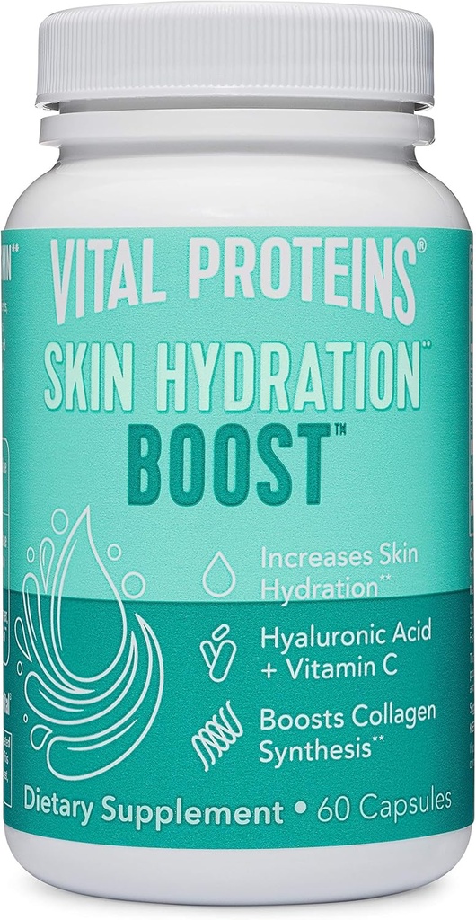 Vital protein hialuronsav kiegészítés 120mg hialuronsavval 150 µg biotinnal és 180mg C-vitaminnal - 60 kapszula