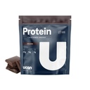UCAN Energy + Plant Protein Powder - Vegan Plant Based Protein 20g Pea Protein mit Aminosäuren EAAs & BCCAs - Keto Protein Powder - Kein hinzugefügter Zucker, Glutenfrei - Schokolade -12 Servierungen