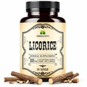 HERBALICIOUS Licorice Root 100 Capsules – Pure Organic Glycyrrhiza Glabra – Herbal Supplement for Digestive Comfort & Overall Wellness – Non-GMO & Additive-Free