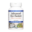 Natürliche Faktoren, fortgeschrittene Augenfaktoren, Antioxidante Unterstützung für gesunde Vision mit Lutein und Zeaxanthin, 60 Kapseln