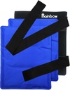 RAINBOW Gel Ice Pack für Rücken Hip Shoulder Knee, Wiederverwendbare Ice Packs für Verletzungen Schmerzlinderung, Hitze Kaltkompress-Therapie Packs für Chirurgie, Schwellung, Brügge große kalte Pads (11" x 14" - Pack von 2)
