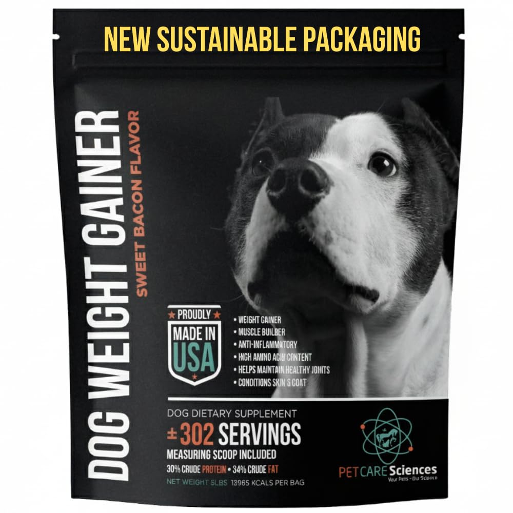 PET Care Science 5 lbs Servieren des Hundegewichts Gainer - Gewichtszunahme Ergänzungen für Hunde - Canine und Hund Muskelaufbau - Made in USA
