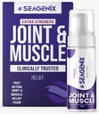 Extra Strength Muskel + Gelenkschaum - Magnesium | Boswellia | Arnica | Formel - Gelenk- und Muskelentlastung - Leicht entzündete Gelenke und Muskeln - Alle natürlichen – Gelenke + Muskelentlastung