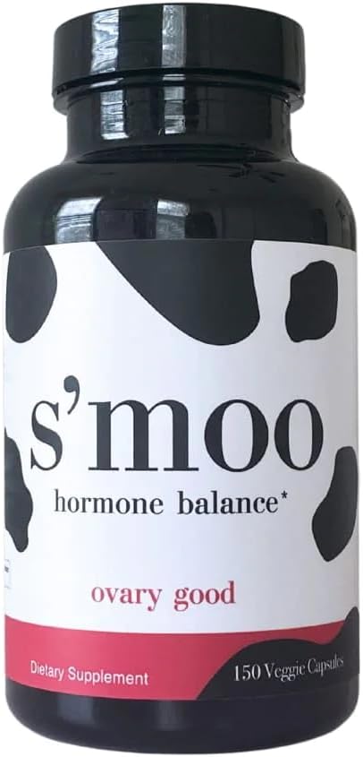 S’moo Ovary Good - Kapseln | 7-in-1 PCOS Ergänzung | Myo-Inositol Mischung | Hormon Balance für Frauen | Fertilität Ergänzungen für Frauen | Ovarian Gesundheit (30 Tage Versorgung)