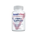 Ellenőrzött fibro támogatás - 90 kapszula - MSM, magnézium, D3-vitamin, BioPerine - 1 hónapos ellátás - Vegan