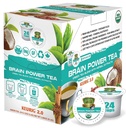 SOLLO Brain Power Organic Green Tea Pods MCT, Acai & Essential táplálkozás, Nootropic Brain Booster - Javítja memória & Fókusz kompatibilis 2.0 K- Cup Keurig Brewers, 24 Ct