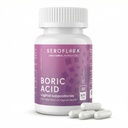Seroflora Borsäure Vaginal Suppositorien 600 mg 30 Kapseln - Borsäure Pillen für Frauen - Vaginal Health pH Balance für Frauen - unterstützt Vaginal Odor Control. Made in USA.