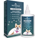NOVEHA Pet Ear Drops 1% hidrokortizon-124; Fül tisztító kutyák & macskák fülviasz építmény, No- Sting Formula, Calms Itch & csökkenti fájdalmas fül fertőzések 60ml (60ml (csomag 1))