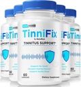 (5 Pack) Tinnifix Kapseln - Fortgeschrittene Hörgerät Formel, Tinnifix Pillen zu halten gesundes Hören, Alle natürlichen Tinnifix für vollständige Ohr Gesundheit, offizielle Tinni Fix Review (300 Kapseln)