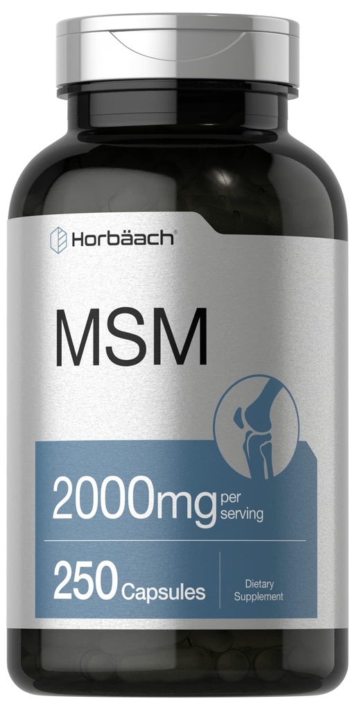 Horbäach MSM kiegészítés Kapszula 124; 2000mg