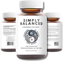 Einfach ausgeglichen – Hormon Balance für Frauen – Wiederherstellen Hormon Harmonie – PMDD Ergänzungen für Frauen – Perimenopause – Menopause – Cortisol Reducer – PMS – PCOS Ergänzungen – 120 ct