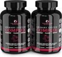 THE ENCLARE NUTRITION D Mannose Capsules|1000mg with Cranberry Pills for Women & Men, Hibiscus & Dandelion. Fast-Acting Urinary Tract Health, Bladder Control, Liver Support, Kidney Cleanse & Detox(2)
