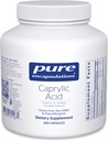 Pure Encapsulations Caprylic Acid | Ergänzung für Gut und Verdauungsgesundheit, GI Balance, gastrointestinale Unterstützung und Darmgesundheit* | 240 Kapseln