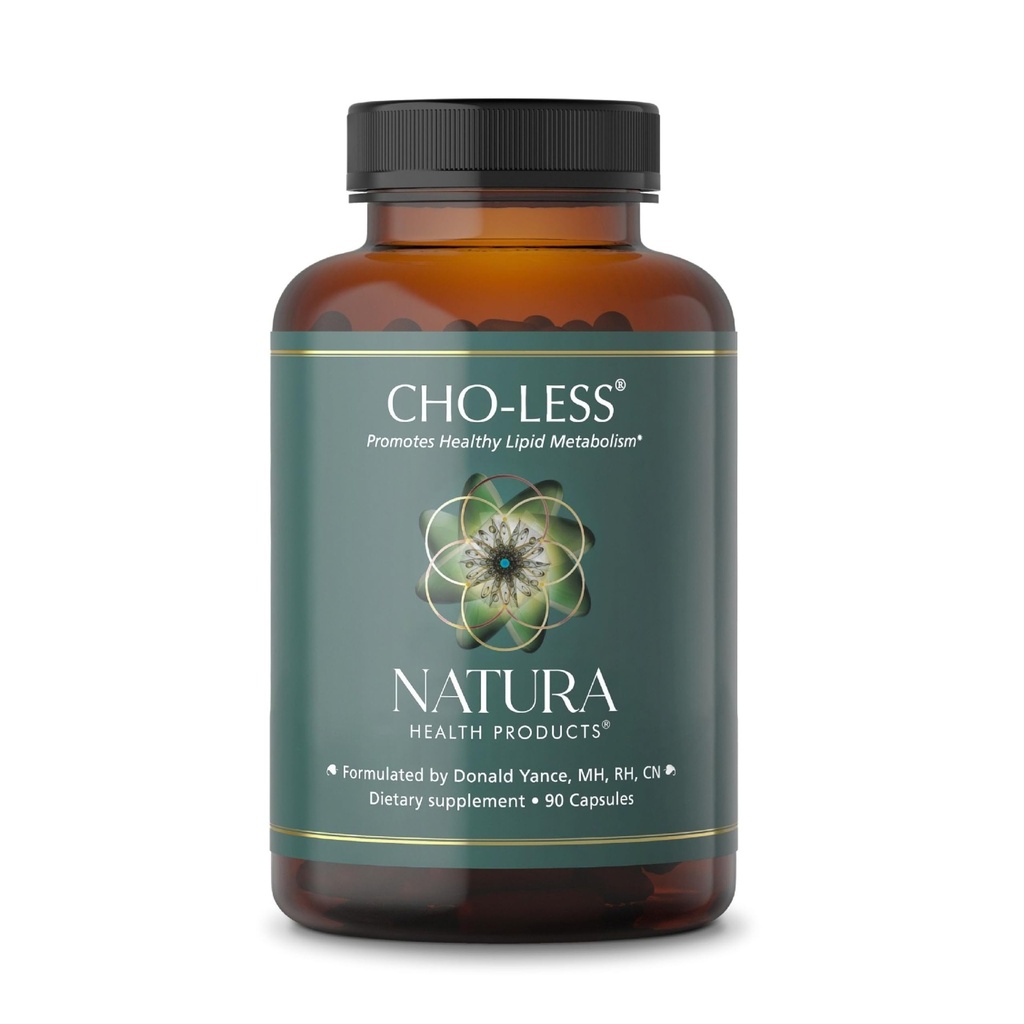 Natura Health Products Cho-Less Supplement - Fördert gesunde Lipid Metabolismus und Herz-Kreislauf-Gesundheit - Hervorragende Niacin, Rote Hefe-Reis, Artichoke-Extrakt und Beta Sitosterol (90 Kapseln)