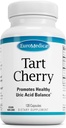 EuroMedica Tart Cherry - Antioxidante Ergänzung zu gesunden Uric Acid Balance & Joint Health - Vegan Nahrungsergänzung - Nahrungsergänzungsmittel für Hilfe Erholung nach dem Training - 120 Kapseln