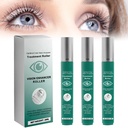 Vision Enhancement Masszázs görgő, Szemgörgő, hogy fokozza a vizuális tisztaság, Natural Vision Enhancer Roller, Relieve Eye Strain, fáradtság, és Discomfort 8 ml (3 db)