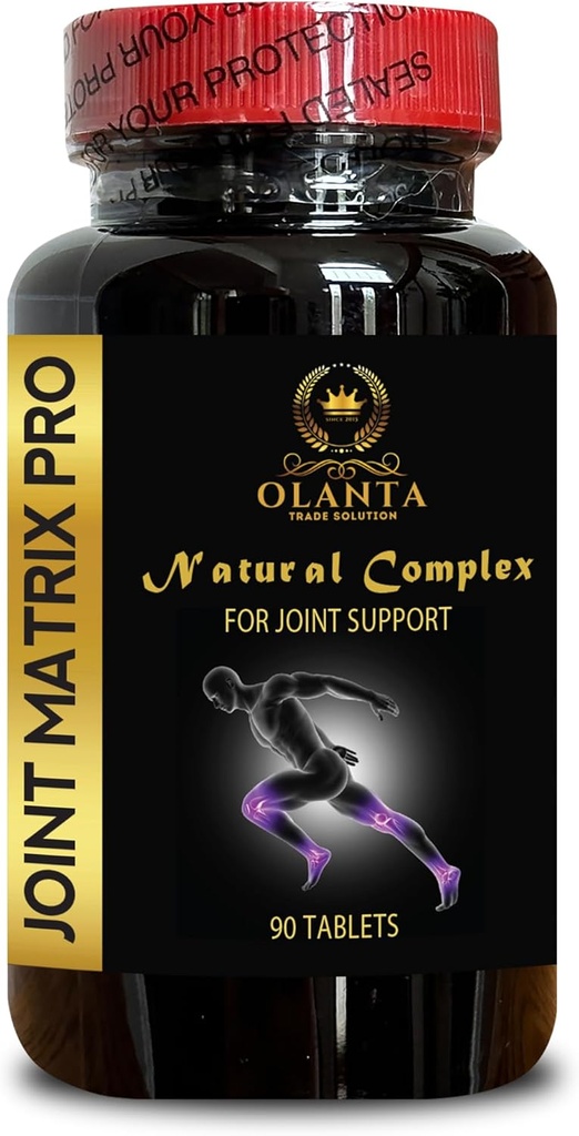 Gemeinsame Matrix PRO - Alfalfa Ergänzungen Kapseln, Knie und Gelenk Beilagen, Unglück durch Übernutzung von Gelenken, Unterstützt Gelenk, Knie, Knorpel, für Männer und Frauen - 1 Flasche
