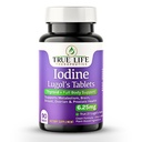 Lugol 6, 25 mg - Precise - Dose Thyroid & Energy Support - No Harsh Liquid, Stabil Kálium Iodide Supplement - 90 Ct, Non-GMO, No Preservatives