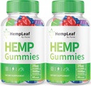(2 Pack) Hemp Leaf Gumies - Official Formula - Hemp Leaf Gumies with Hemp Extract, Advanced Strength Zen Performance Hemp Blend, Zen Boost Hemp Gumies Maximális Erő, Zen Gumies (120 Gummies)