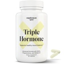 Natural Mood Balance Supplement w / Melatonin, DHEA & Terhes - Formulált, hogy növelje az energiát a férfiak és nők (60 kapszula)