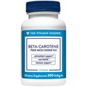 A Shoppe Beta-Carotene-vitamin 2,500 NE (A-vitamin), Antioxidáns Támogatása a Vision & Immune Health (300 Softgels)