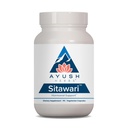 Ayush Herbs Sitawari - Shatavari Kapseln für Damen, Shatavari Root Supplement, Hormon Balance für Frauen, Natürliche weibliche reproduktive Unterstützung - 90 vegetarische Kapseln (1 Zähler)
