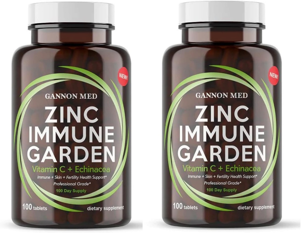 Zinkergänzung für Immununterstützung und reproduktive Gesundheit - Chelat Zink, Echinacea, Vitamin C - Immun-Booster für Erwachsene & Kinder - Hohe Absorption 60 Kapseln für Männer & Frauen - Non-GMO, Vegetarisch