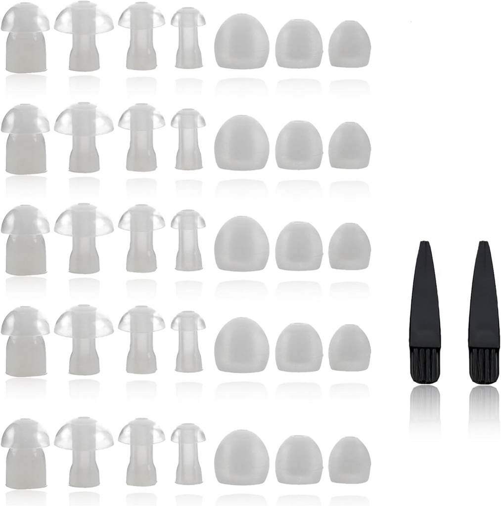 Meghallgatási segély Domes - Universal Domes for Hearing Aid - Méretek kis, közepes, nagy és X-Large Earbud pótlások és BTE hallásjavító hangerősítő