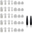 Meghallgatási segély Domes - Universal Domes for Hearing Aid - Méretek kis, közepes, nagy és X-Large Earbud pótlások és BTE hallásjavító hangerősítő