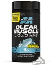 Muscletech HMB ergänzt 1000mg, Klarer Muskel (42 flüssige Weichgele) - Höchster Grad HMB für Lean Muskel & Recovery-HMB Freie Säure Muskel-Ergänzung-Help Verringern Sie Muskel Breakdown - Verpackung Mai Vary