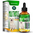 Milk Thistle for Dog 124; Dog máj kiegészítés minden korosztály és a Breeds 124; Itt van csak herbal Communications 124; + vonzó és Super Yummy Bacon Flavor) 124; 2 Oz